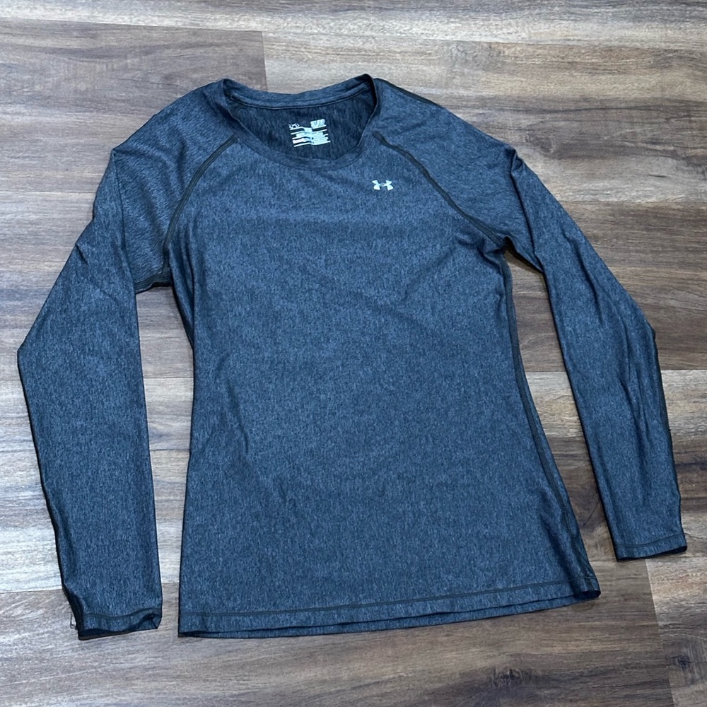 Under Armour Charcoal Heather Long Sleeve Top